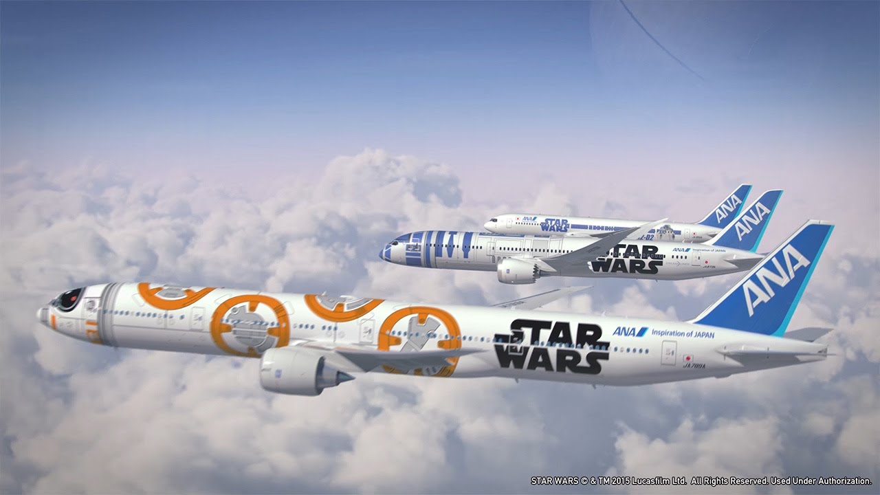 スターウォーズ BB-8 ANA JET BOEING 777-300ER飛行機