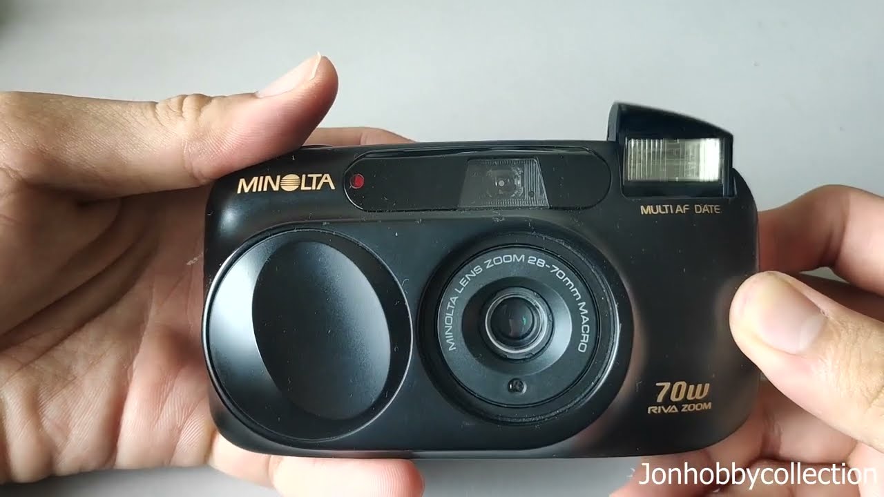 Minolta Riva 70W Film Camera - YouTube