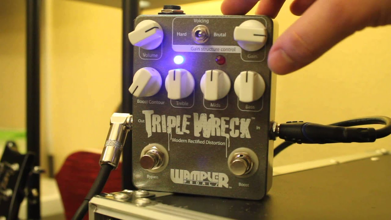 Wampler Triple Wreck ディストーションペダル Wampler Triple Wreck