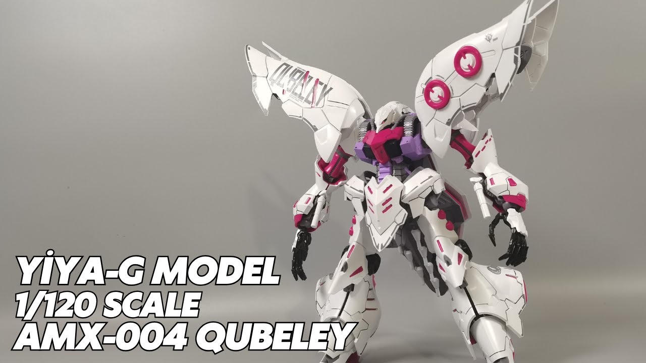 YiYa-G Model 1/120 scale AMX-004 Qubeley - YouTube