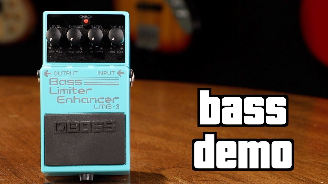 Boss LMB-3 Bass Limiter Enhancer Demo - YouTube