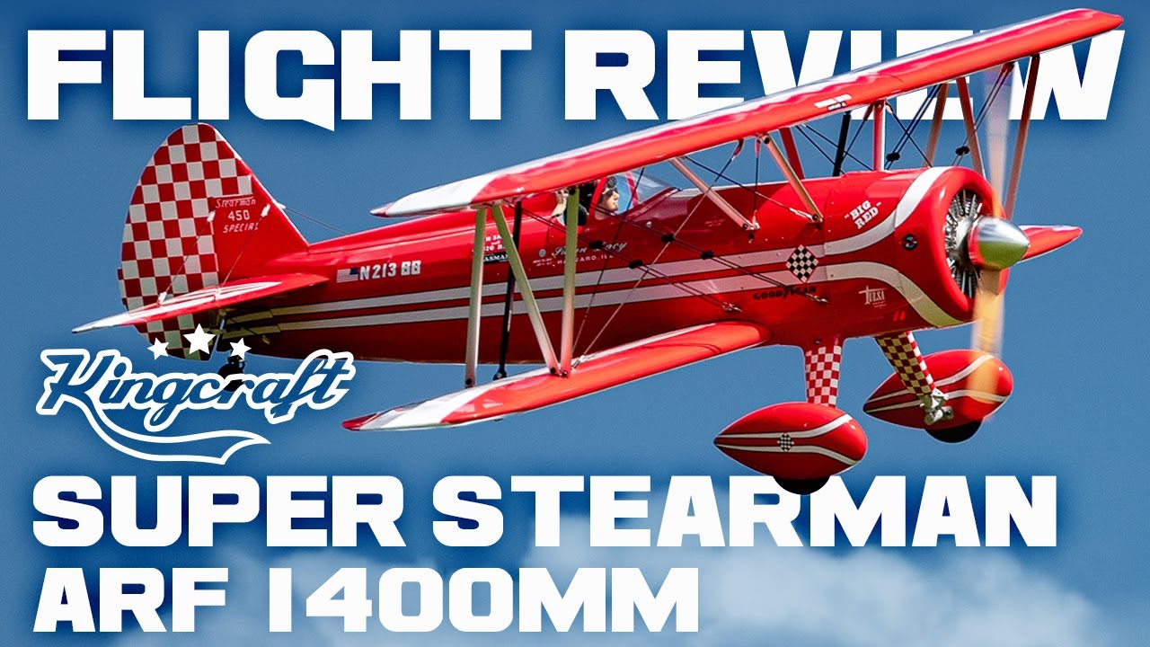 スーパーステアマン SUPER STEARMAN 40ラジコン飛行機