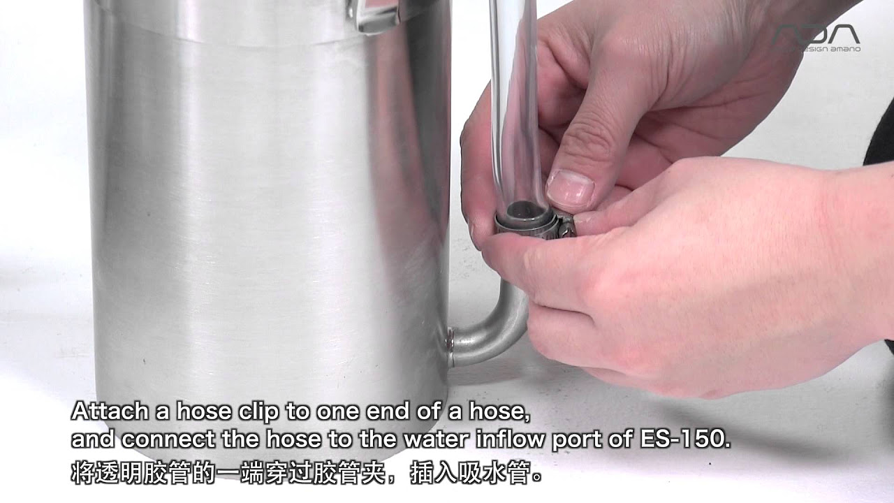 ADAview] スーパージェットフィルターES-150のセット方法(english sub