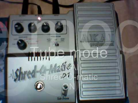 AKAI Shred-O-Matic(真空管オーバードライブ) Akai Shred-O-Matic D1