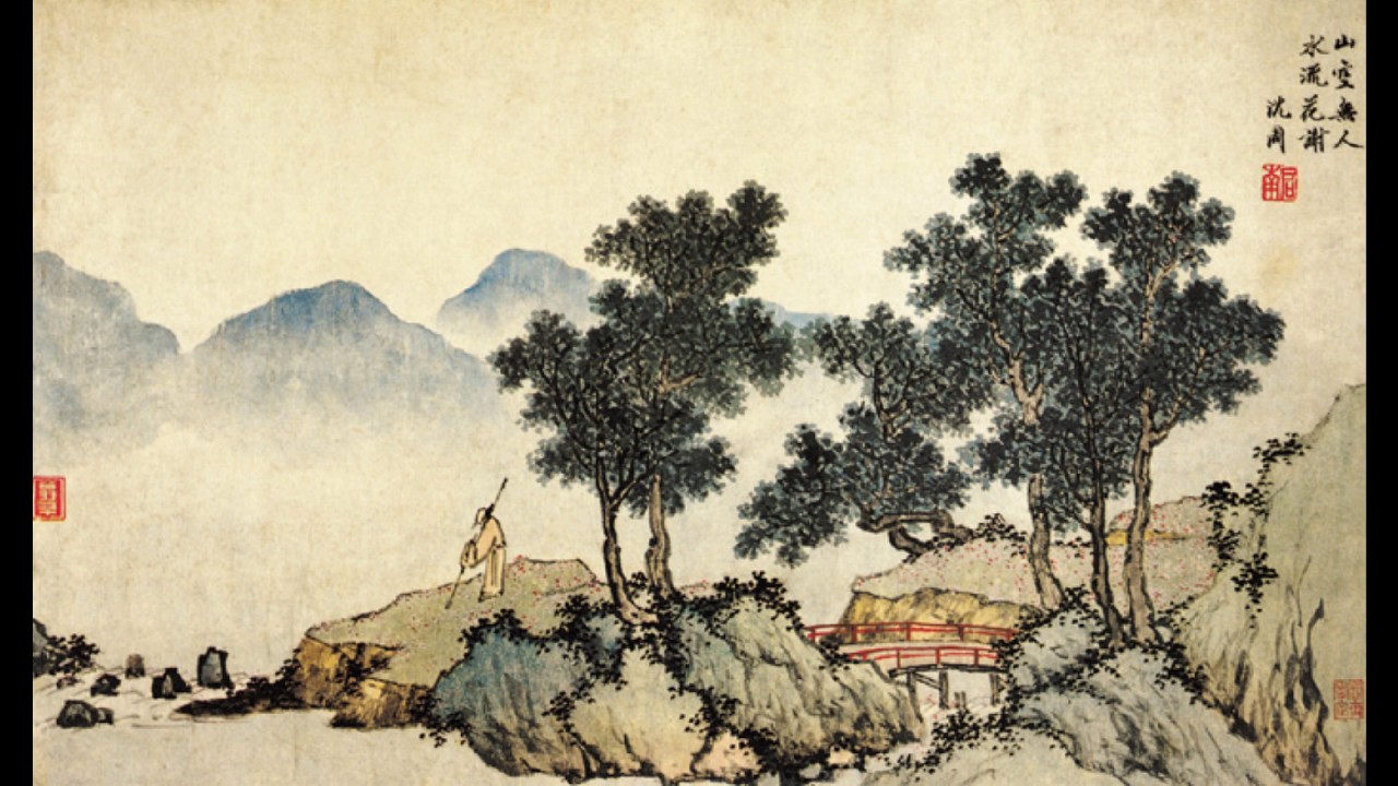 ys7301345; 宗sou 中国 周左筆 水墨山水 肉筆紙本掛軸 2026年最新