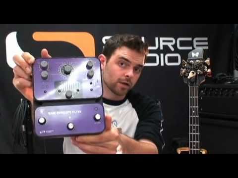 Bass Effects Pedal Demo - Soundblox Pro Bass Envelope Filter - YouTube