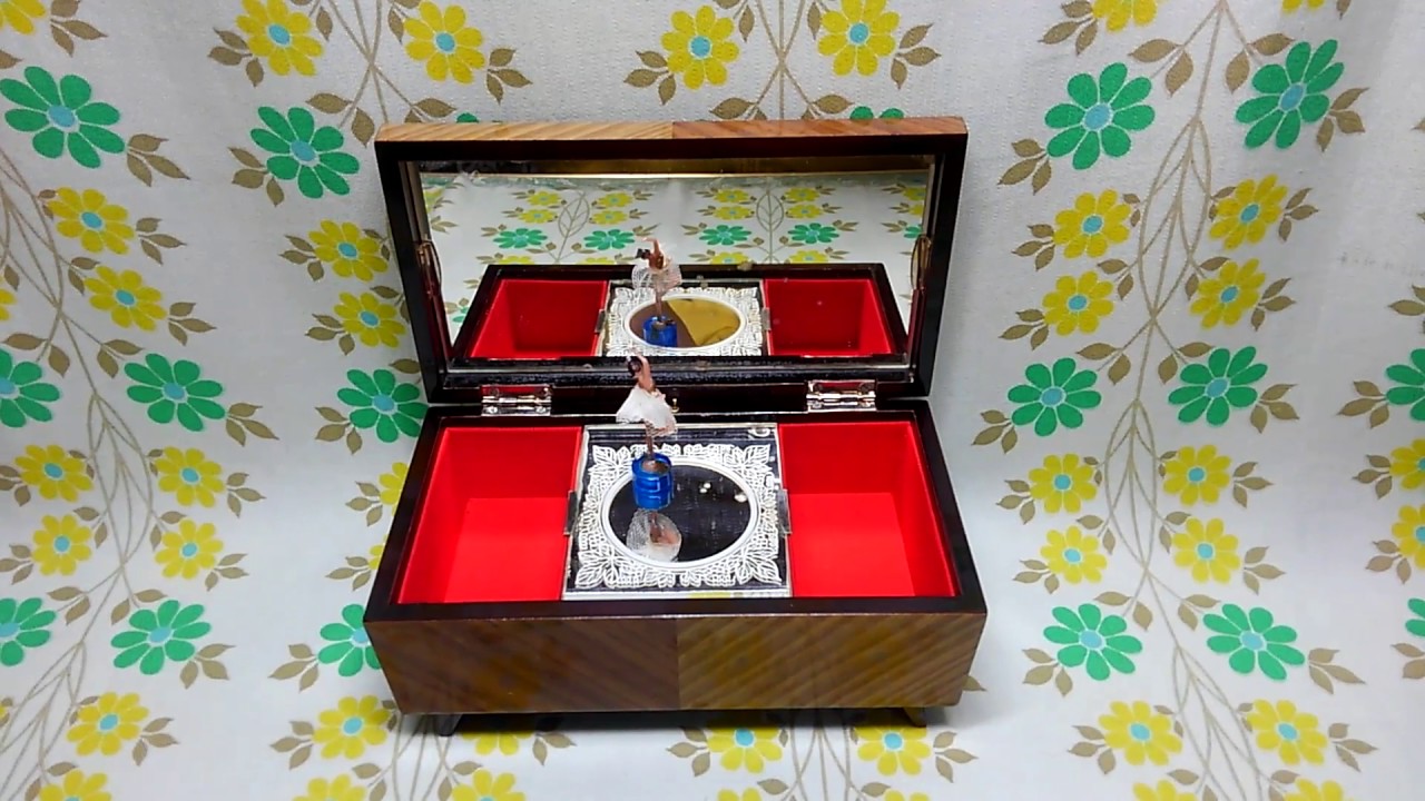 昭和レトロ バレリーナ オルゴール 「白鳥の湖」 - USA＆レトロ雑貨の