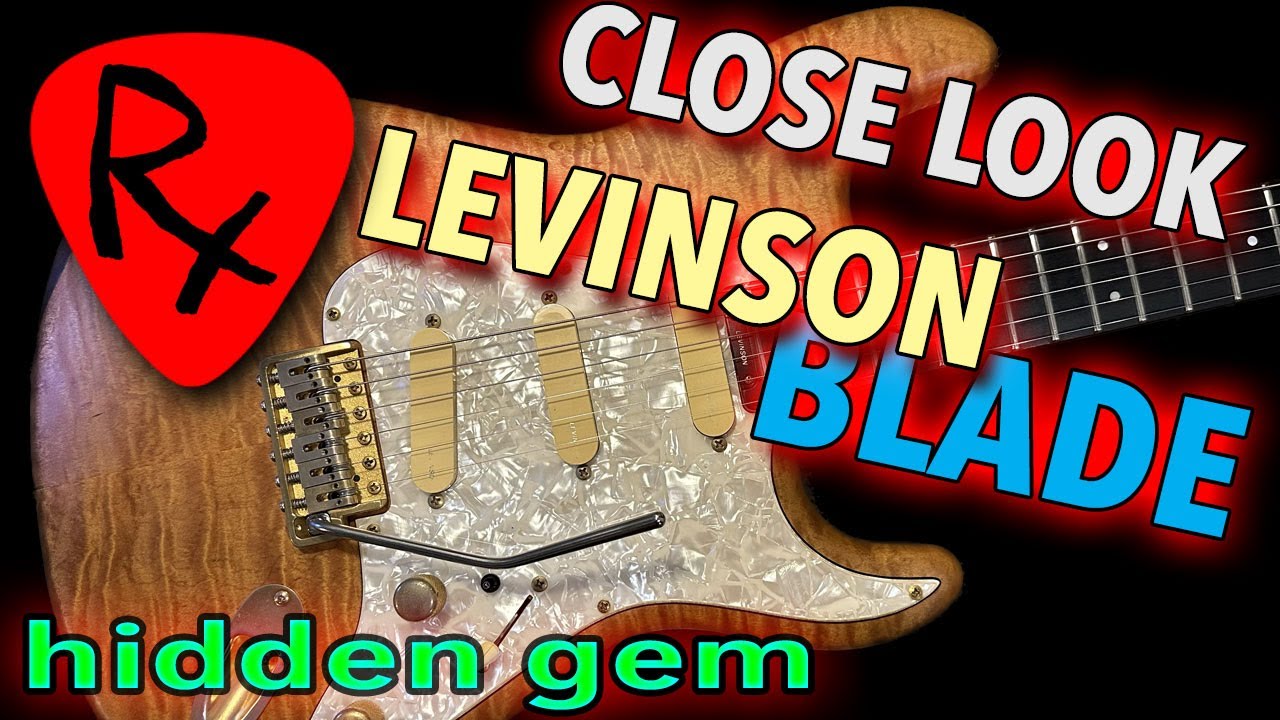 Review & Demo of a Levinson Blade Super Strat & Double Block