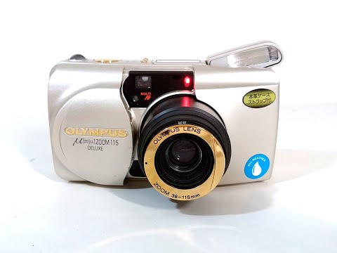 OLYMPUS μ [ mju: ] ZOOM 115 DELUXE Film Camera - YouTube