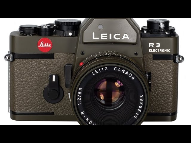 LEICA R3 ELECTRONIC SAFARI EDITION, SUMMICRON R 1:2/50mm - YouTube