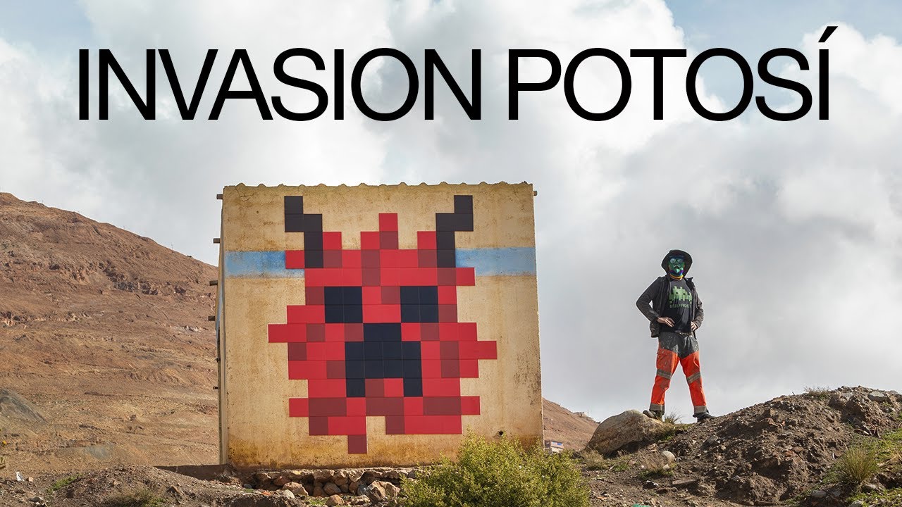 Invader's Invasion of Potosi, Bolivia 2022