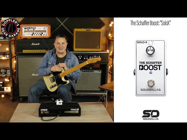 ギター SOLODALLAS THE SCHAEFFER BOOST SOLO-X ギター SOLODALLAS THE