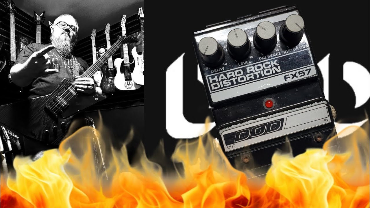 Review & Demo: DOD Hard Rock Distortion!! A Real Cool Pedal