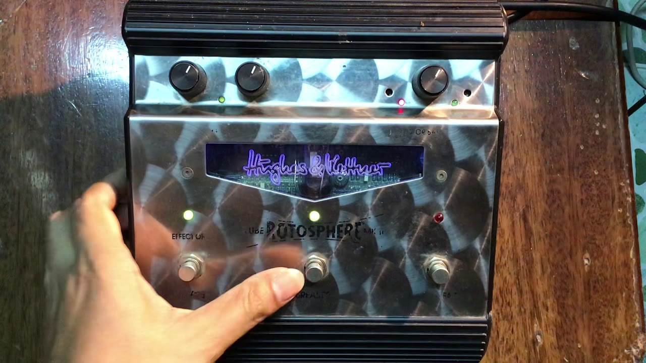 Hughes & Kettner tube rotosphere mkii - YouTube