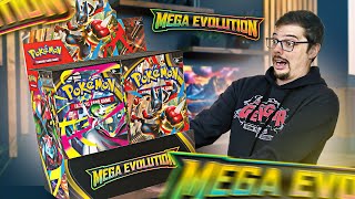 I Opened a MEGA EVOLUTIONS Booster Box and Here's What Happened