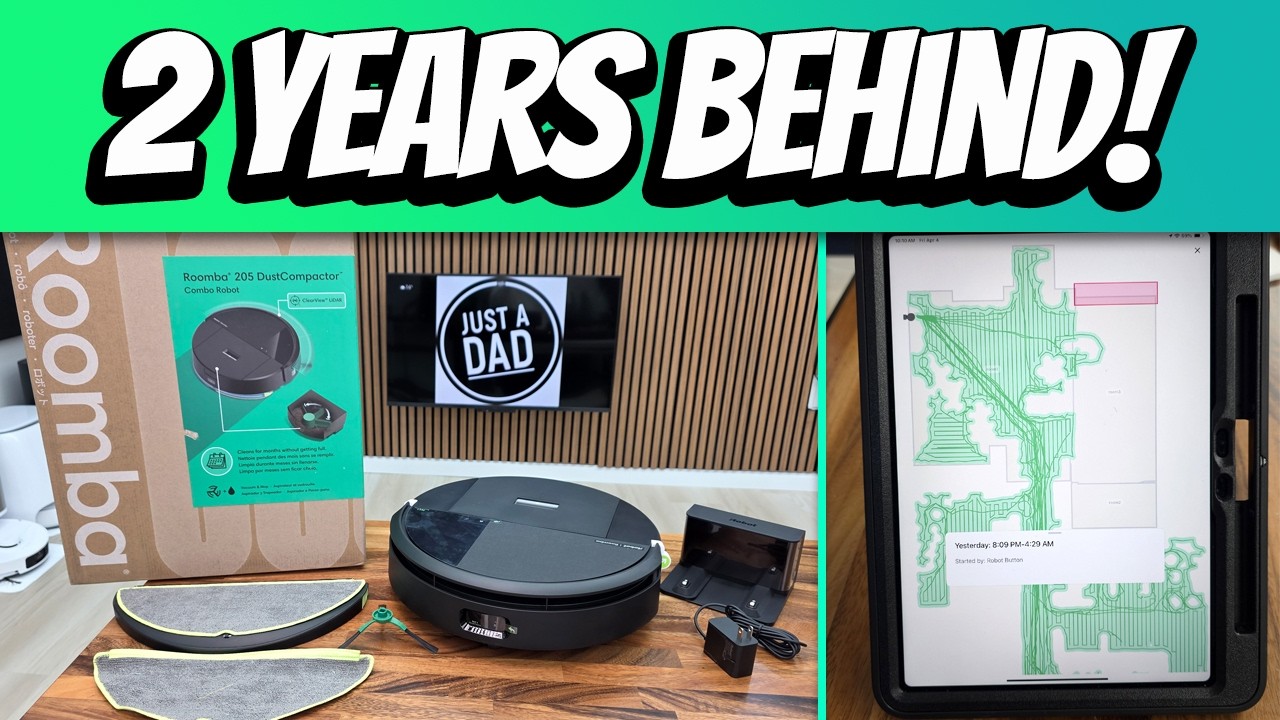 Roomba 205 Dust Compactor Robot Vacuum & Mop First LOOK Review