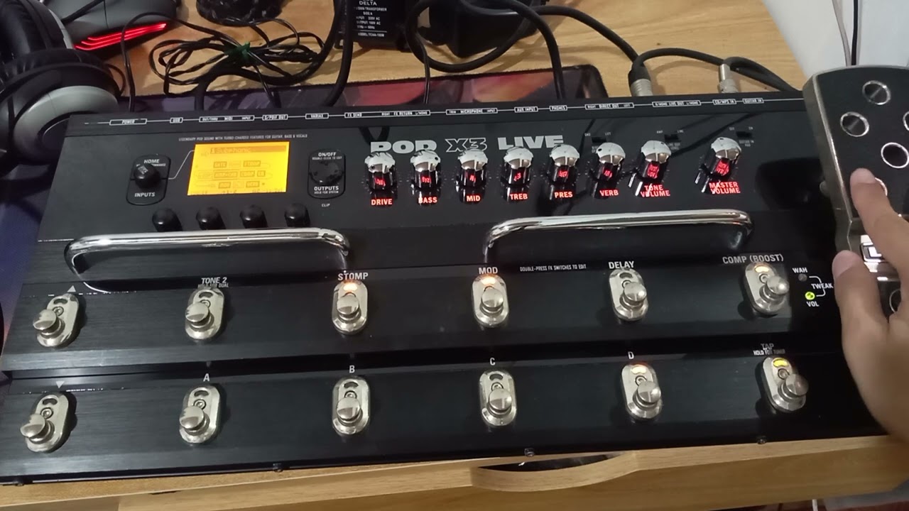 Line 6 POD X3 Live Sound Demo - YouTube