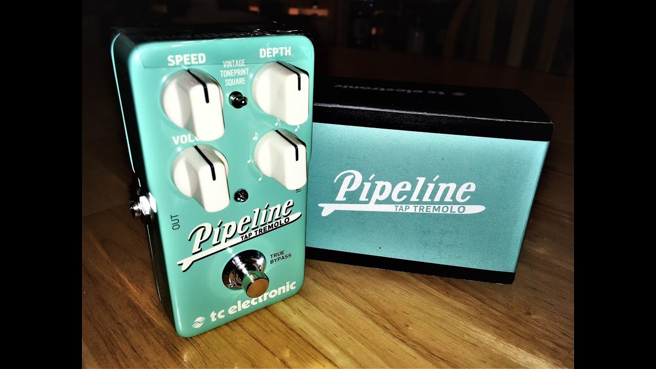 TC Electronic Pipeline Tremolo Demo! - YouTube