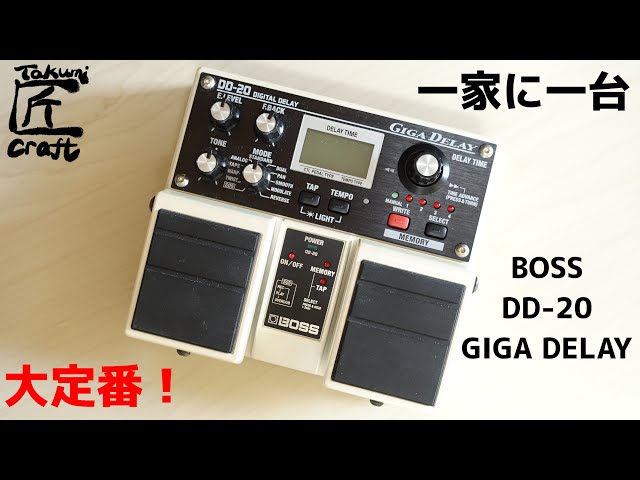 BOSS DD-20 デジタルディレイ【凛として時雨TK】