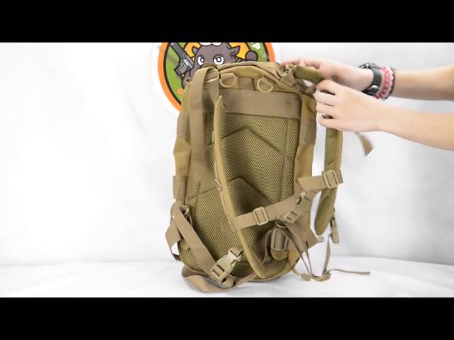 コンドル バックパック コンパクトアサルト 126 - YouTube