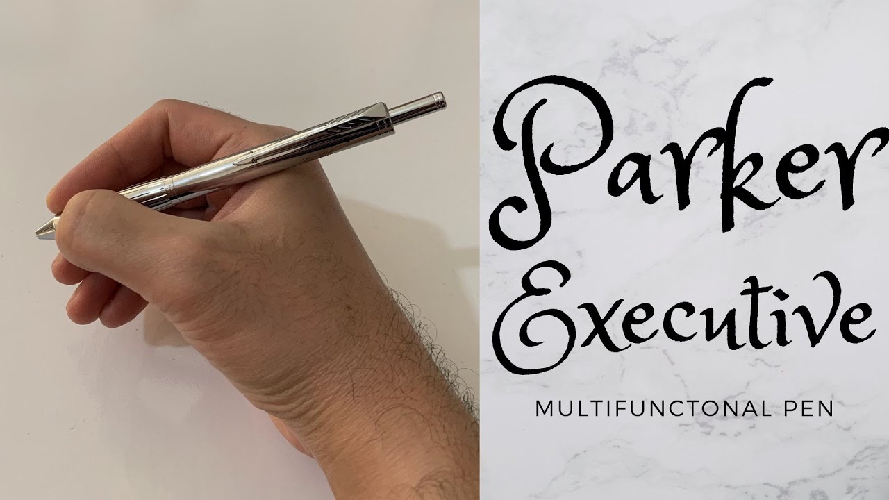 Parker Executive マットブラック 多機能ペン エグゼクティブ