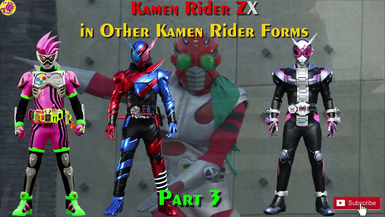 Kamen Rider ZX Legendary Rider Item part 3 (Fan Made ) | ファン