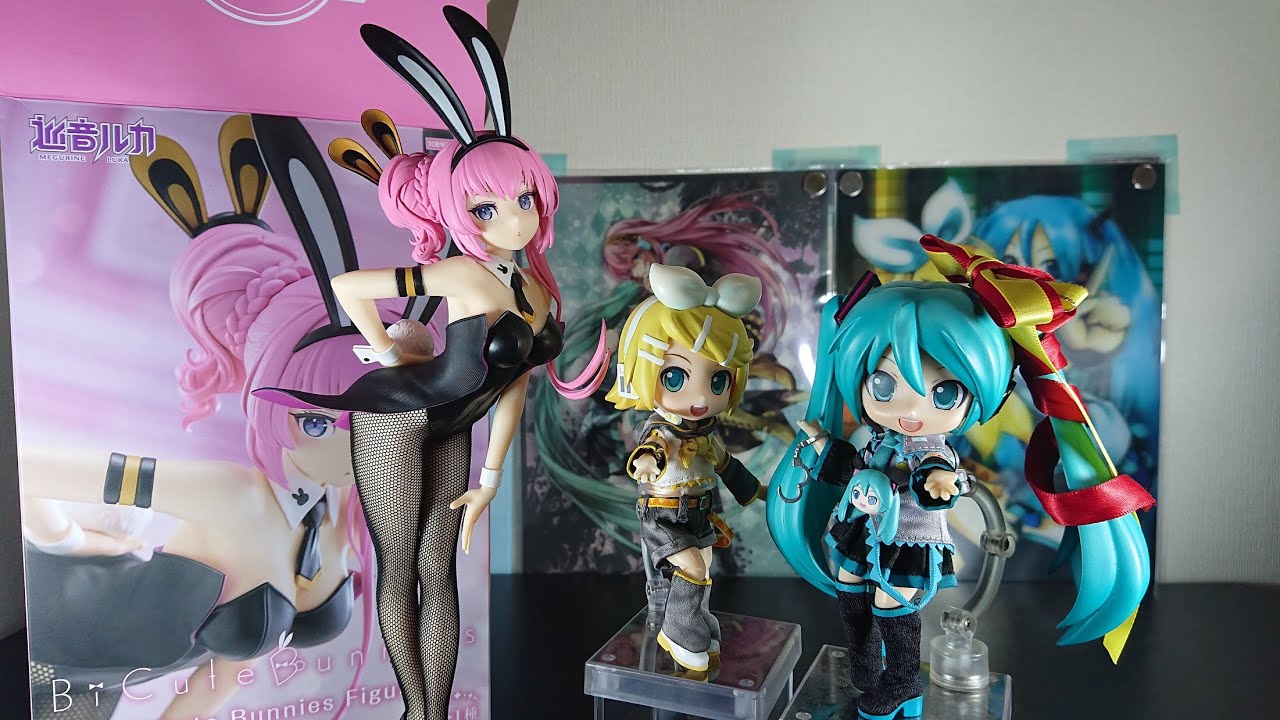 Luka's Bunny!] BiCute Bunnies Figure Megurine Luka Review! - YouTube