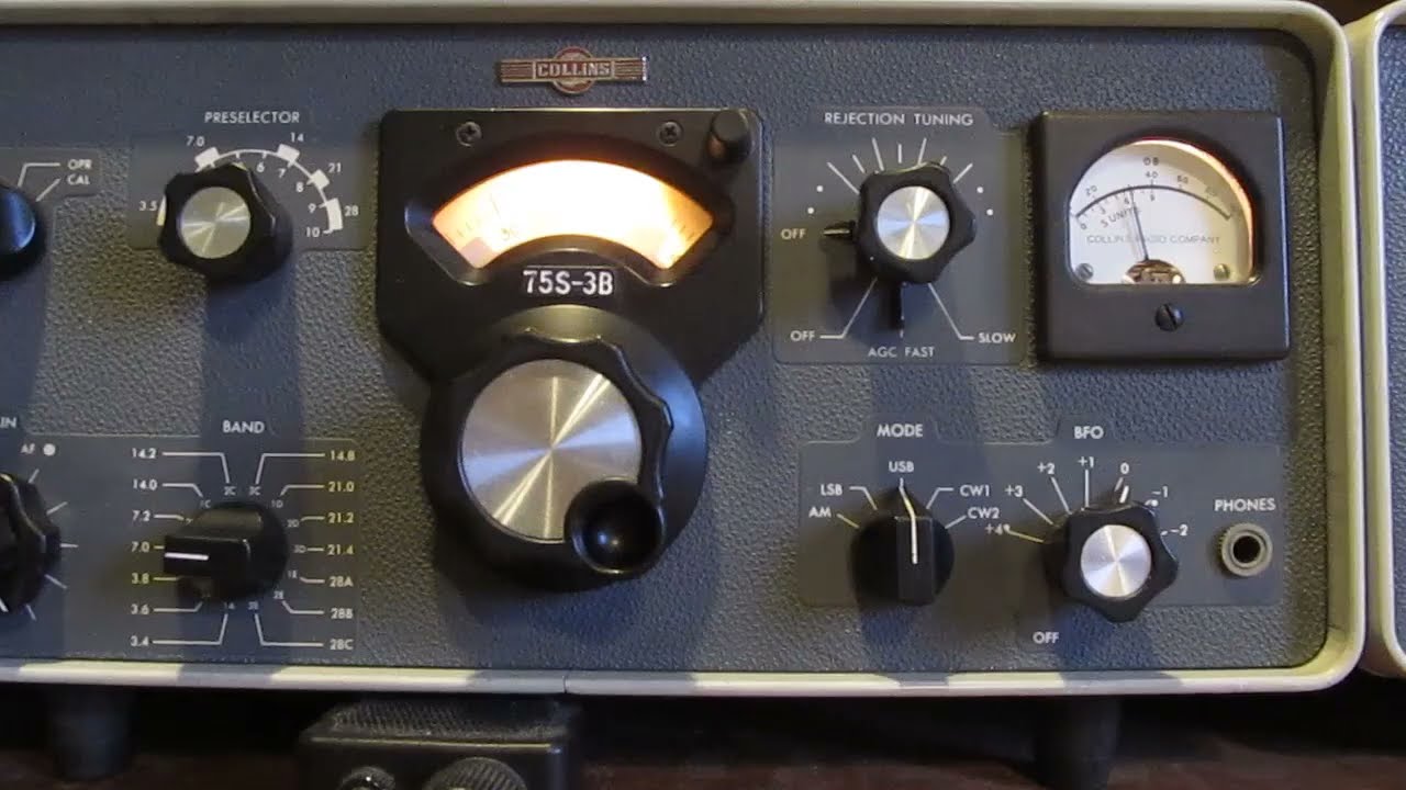 アマチュア無線 通信型受信機 コリンズ COLLINS 75S-1