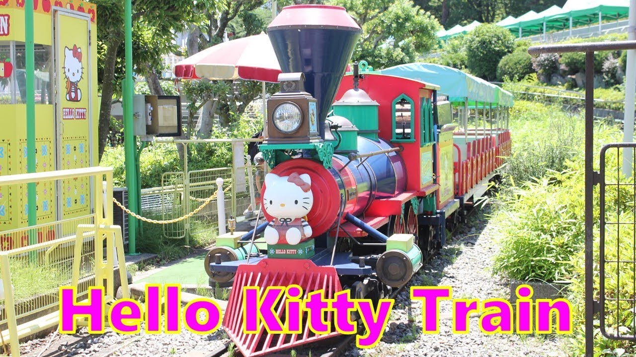Hello Kitty Train | seibu amusement park - YouTube
