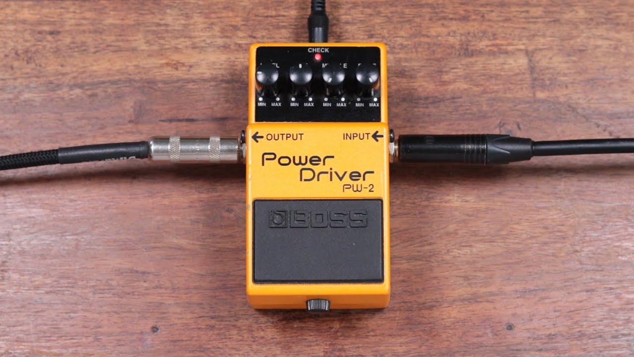 Boss PW-2 Power Driver - YouTube
