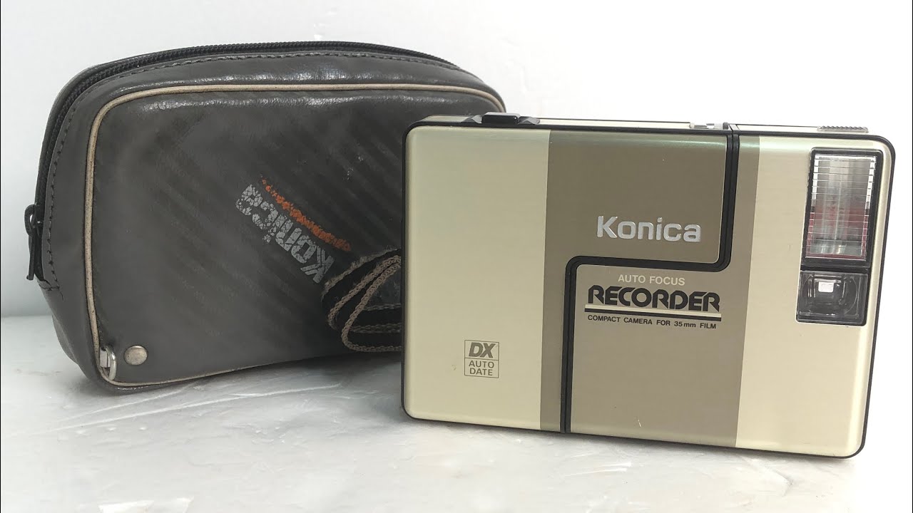 実写済み写真あり【動作確認OK】KONICA Recorder レコーダー 実写