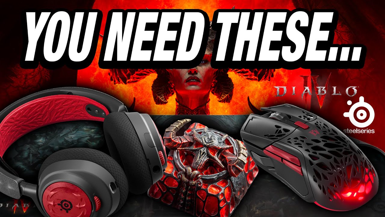 Diablo 4 is going to be AWESOME with these! Steelseries Diablo 4