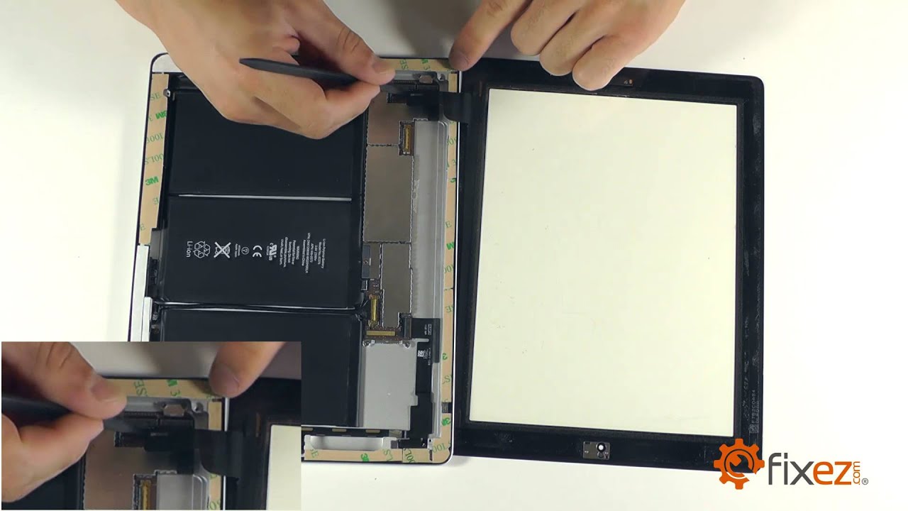 iPad 2 Screen Repair & Disassemble - YouTube