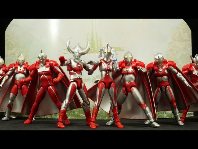 SHODOウルトラマンVS ウルトラの父＆ウルトラの母＆ウルトラ6兄弟