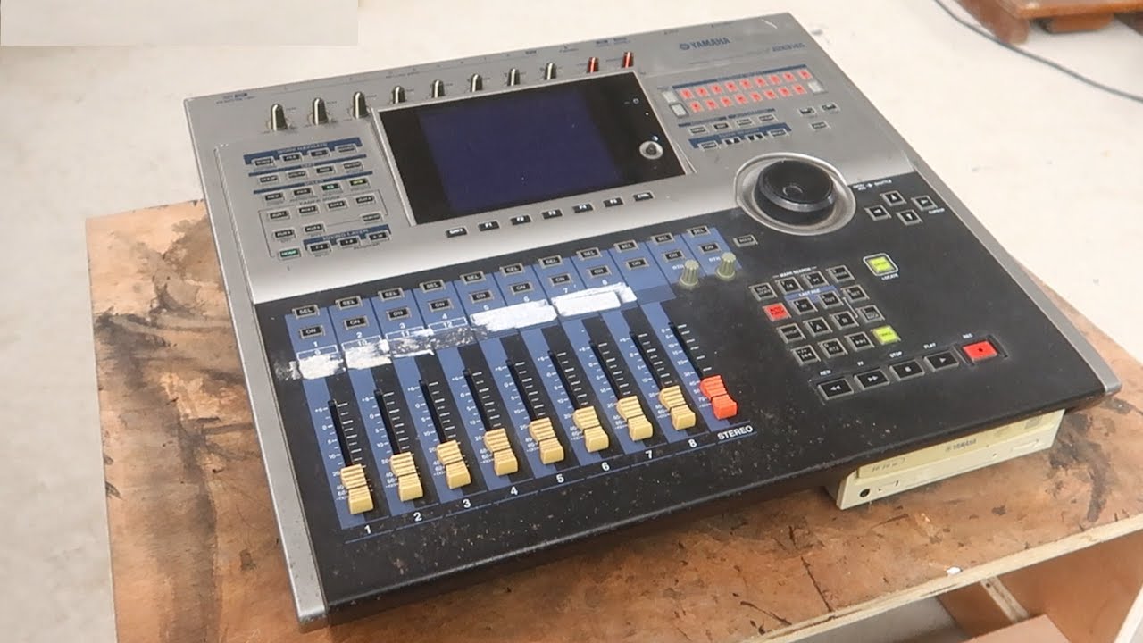 Restoration Yamaha aw2816 audio mixer // Restore professional