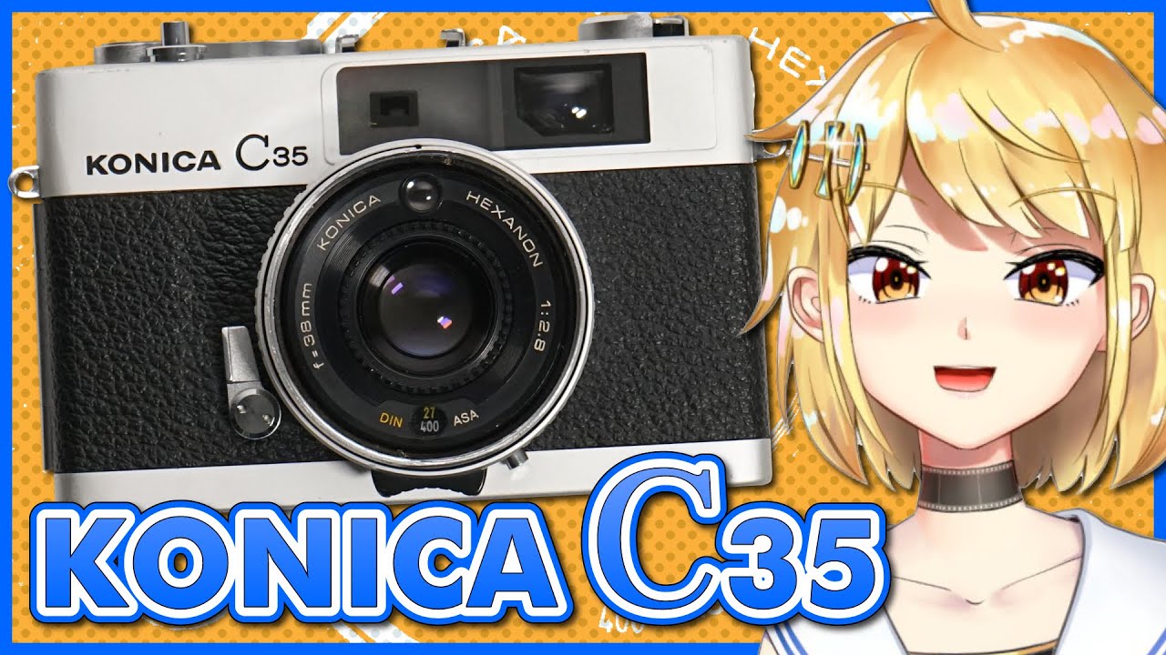 KONICA C35 (first generation) introduction and usage - YouTube