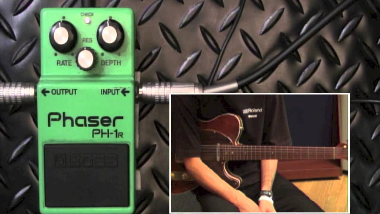 試奏動画】BOSS PH-1R Phaser【BOSS COMPACT PEDAL 100th ANNIVERSARY