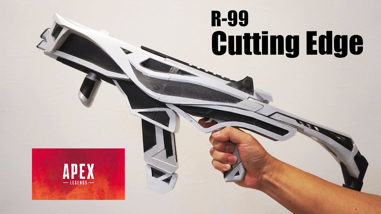 3Dプリンター】R-99 カッティングエッジ作ってみた- I made a R-99