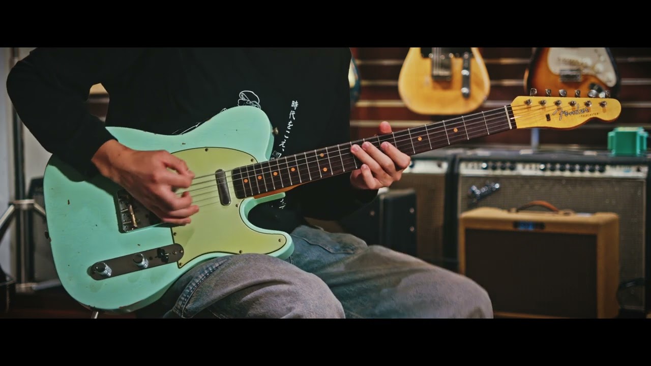 Vintage Laquer SurfGreen Telecaster レリック Vintage Laquer