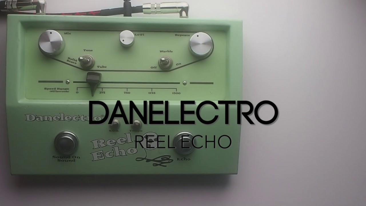 Danelectro DTE-1 Reel Echo - 伝説的テープ・エコー「Echoplex」の
