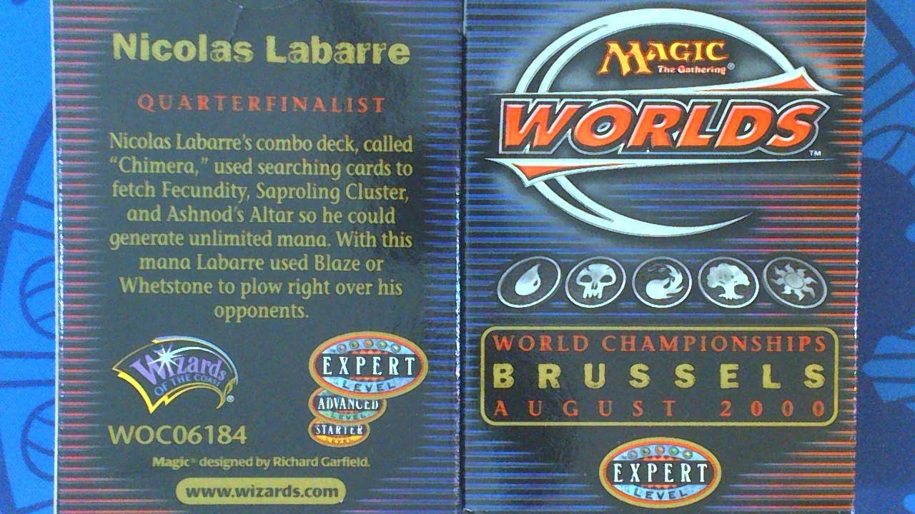 mtg world championship decks 2000 金枠 mtg world championship