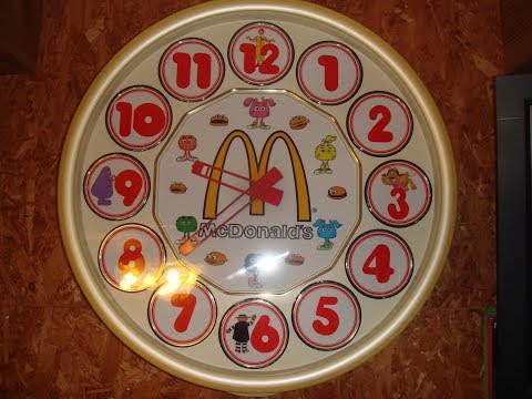 Automaton clock SEIKO CLOCK FANTASIA MacDonald version NO.1 - YouTube