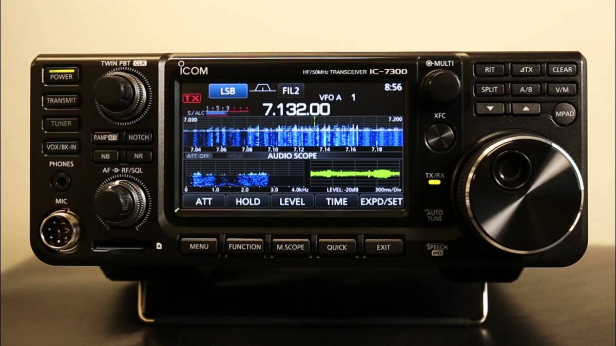 Icom HF+50MHzアマチュア無線用トランシーバー「IC-7300」 の動画を
