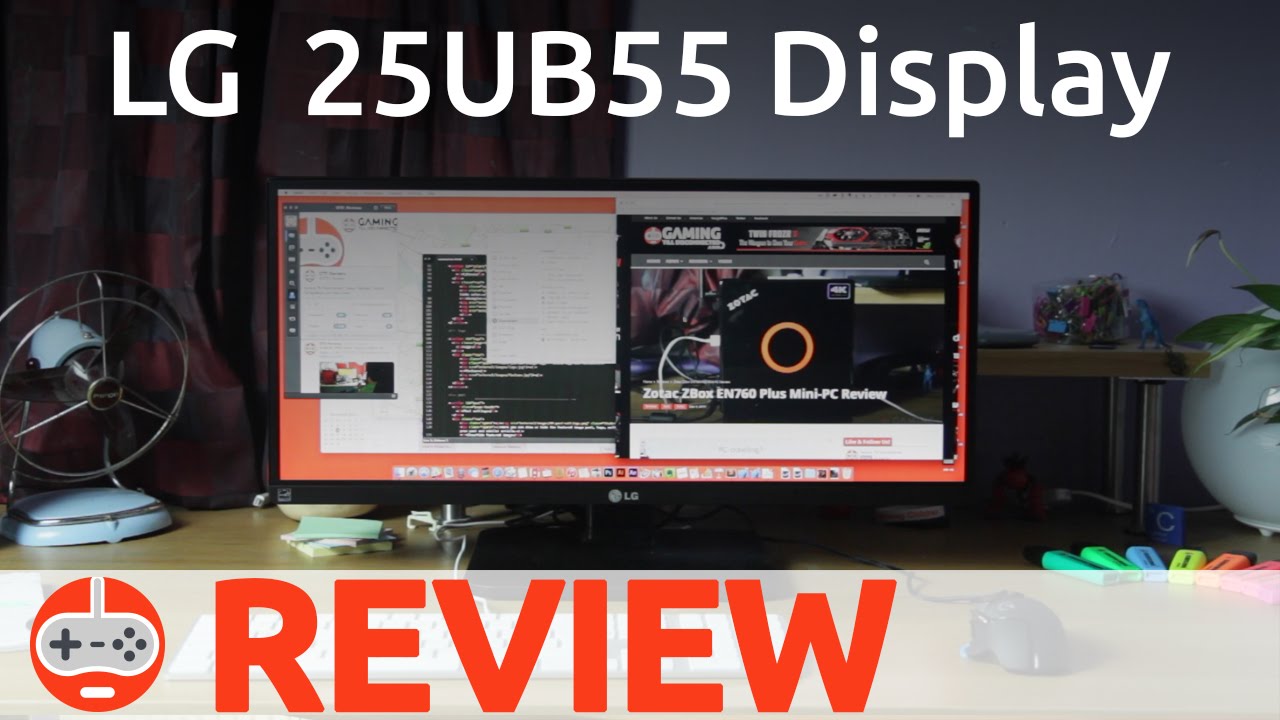 LG 25UB55-B Display Review - Gaming Till Disconnected - YouTube