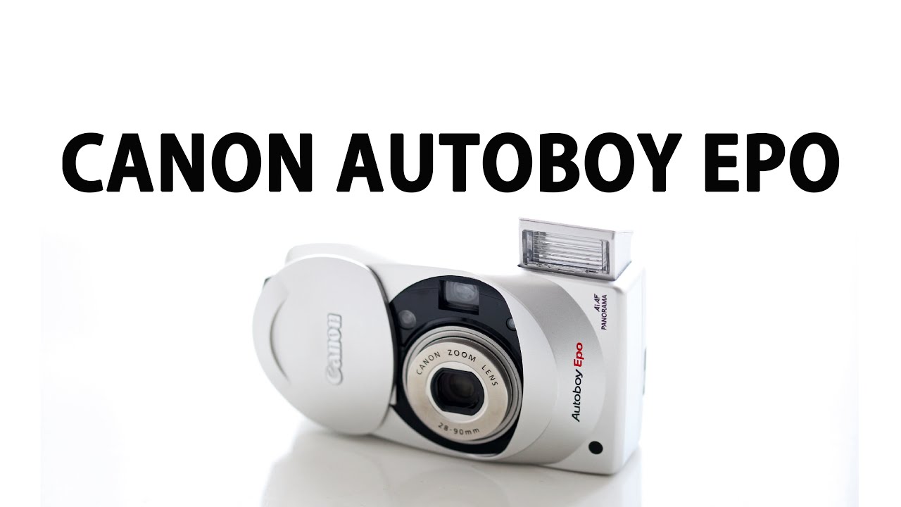 unboxing film camera. canon autoboy epo. キャノンオートボーイ