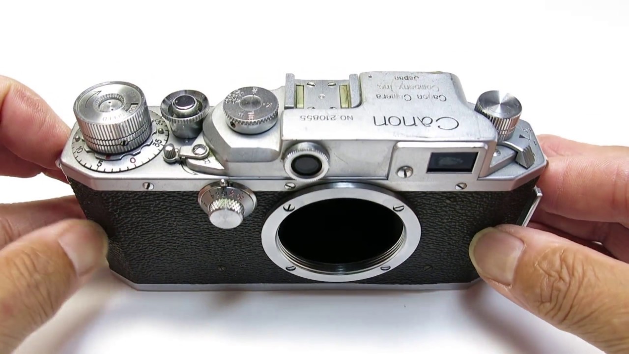 Canon II D改 レンジファインダーカメラ / フラッシュユニット Canon