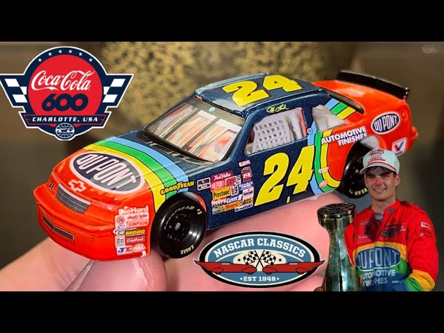 NASCAR 1/64 Die-cast Review: Jeff Gordon #24 1994 Coca Cola 600