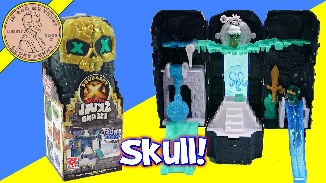 Moose Toys Treasure X Lost Lands Skull Island Frost Tower Mammoth