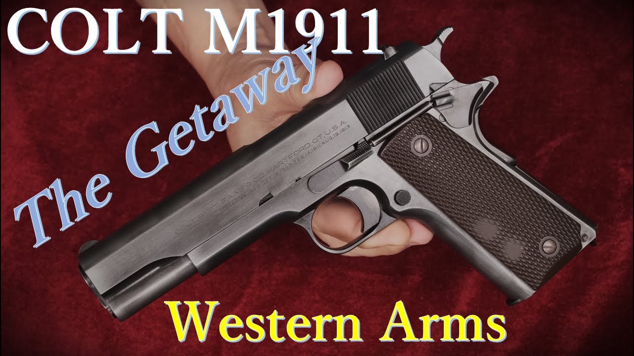 COLT M1911 ”Getaway” / ウェスタンアームズ：ブルズアイターゲットで