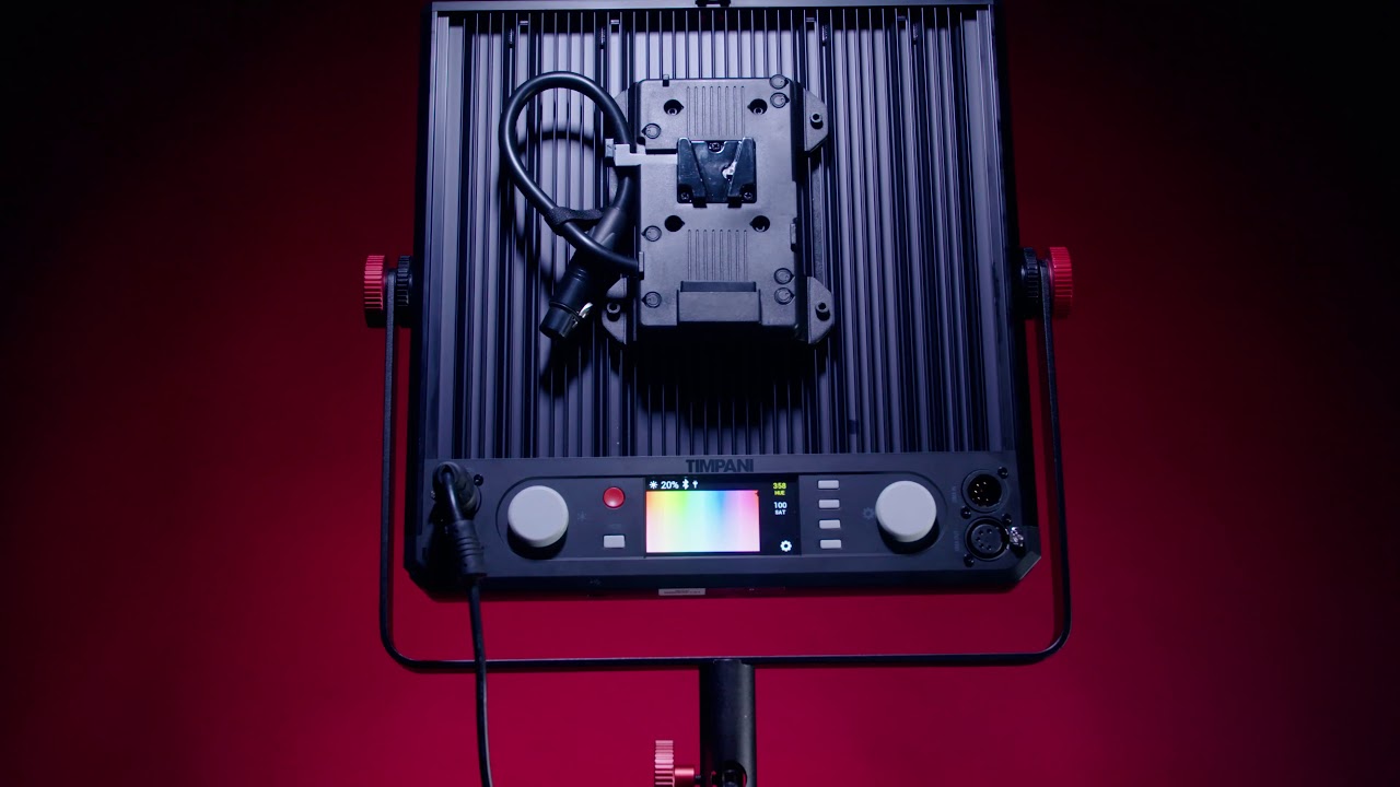 Luxli Timpani 1x1 RGBAW LED Light